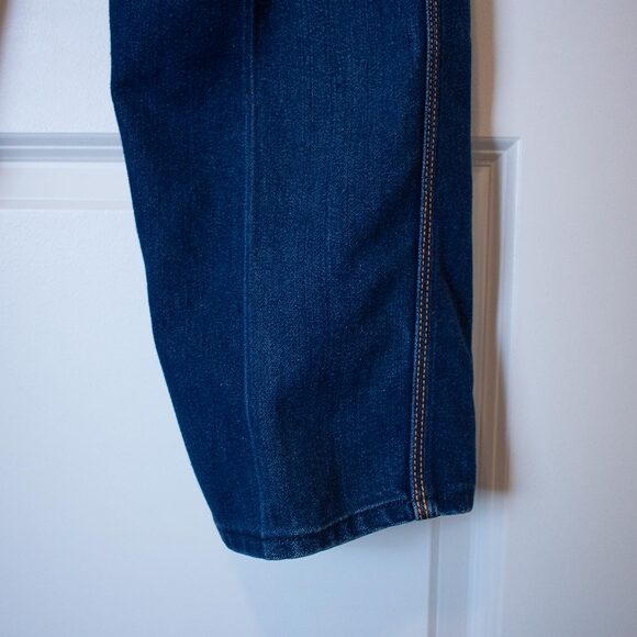 Vtg 12 High Waisted Gitano Jeans High Rise Bold Hem Classic Denim Soft Autumn - Picture 5 of 9